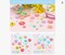 9 Colors Flatback Resin Flower Beads 108 Pcs Resin Flower Daisy Cabochons Daisy Flat Back Charms for Jewelry Making and Scrapbooking